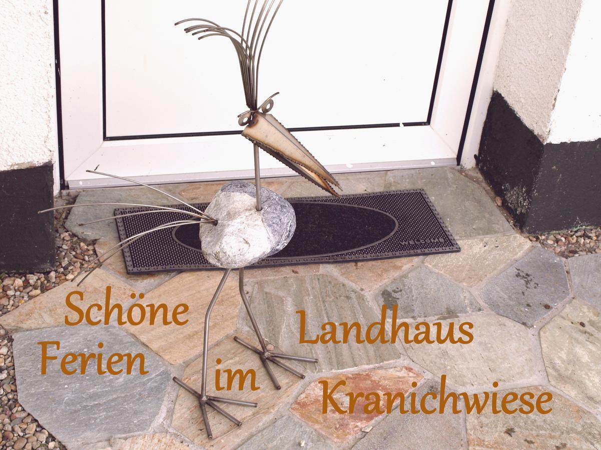 Landhaus Kranichwiese Goehren-Lebbin Exterior photo